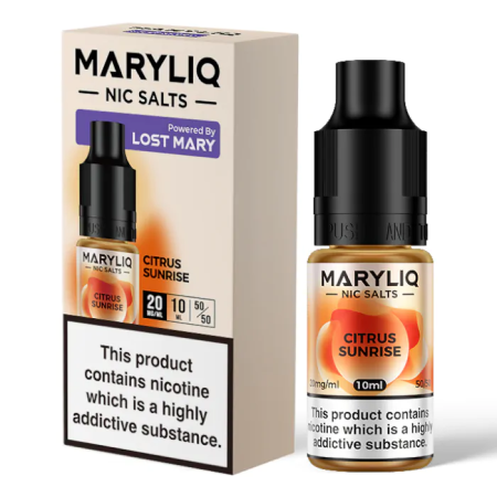 Maryliq Nic Salts - Citrus Sunrise - Vapesdirect