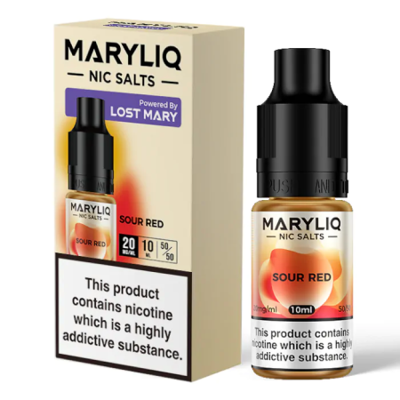 Maryliq Nic Salts - Sour Red - Vapesdirect