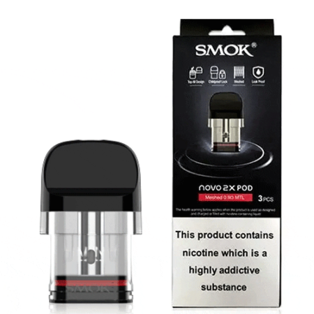 SMOK Novo 2X Replacement Pods - Vapesdirect