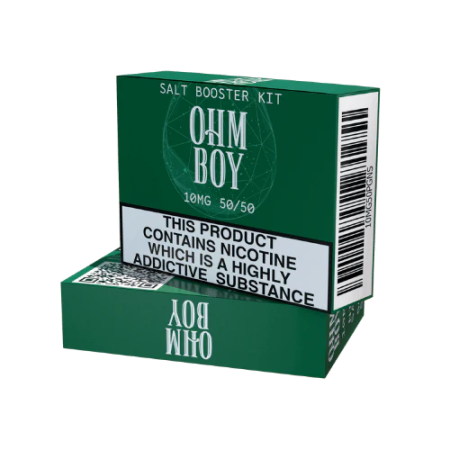 Ohm Boy | 10ml Booster 10mg 50/50 Nic Salt | Finished - Vapesdirect