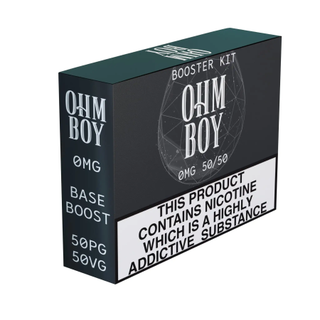 Ohm Boy | 10ml Booster 0mg 50/50 | Finished - Vapesdirect