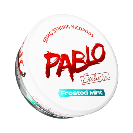 Pablo Nicotine Pouches - Frosted Mint - Vapesdirect