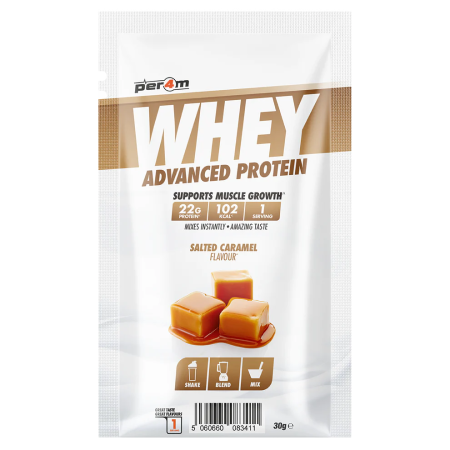 Per4m Advanced Whey Protein 30g Sachet - Salted Caramel - Vapesdirect
