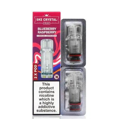 SKE Crystal Plus Pods - Blueberry Raspberry - Vapesdirect