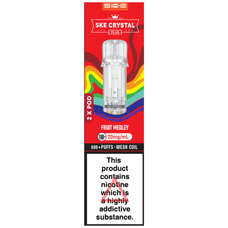 SKE Crystal Plus Pods - Fruit Medley - Vapesdirect
