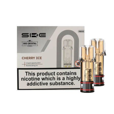 SKE Crystal Plus Pods - Cherry Ice - Vapesdirect