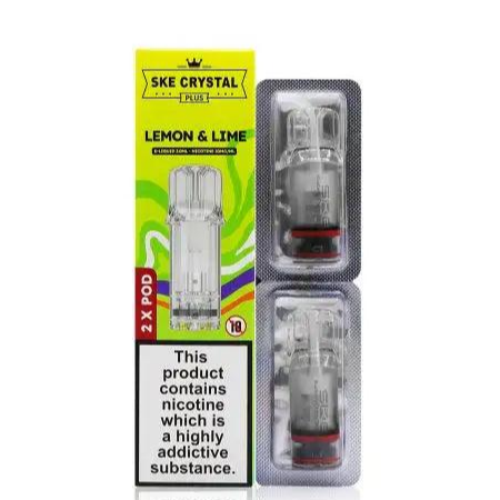 SKE Crystal Plus Pods - Lemon Lime - Vapesdirect