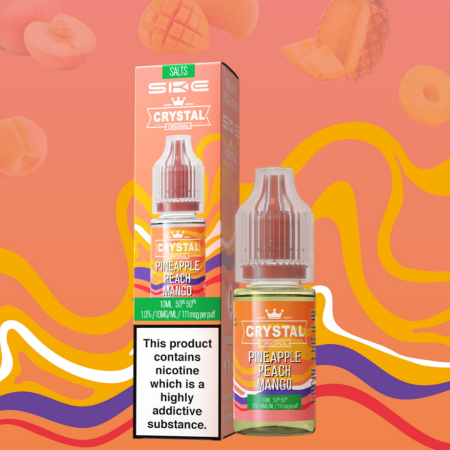 SKE Crystal Nic Salt Pineapple Peach Mango - Vapesdirect