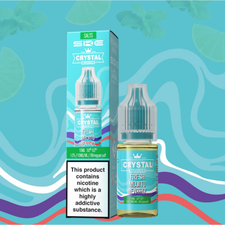 SKE Crystal Nic Salt Fresh Mojito Menthol - Vapesdirect