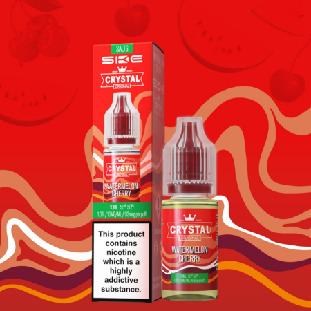SKE Crystal Nic Salt Watermelon Cherry - Vapesdirect