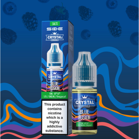 SKE Crystal Nic Salt Blue Fusion - Vapesdirect