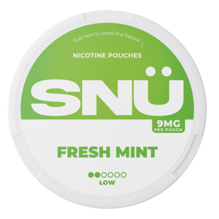 SNU Nicotine Pouches - Fresh Mint - Vapesdirect