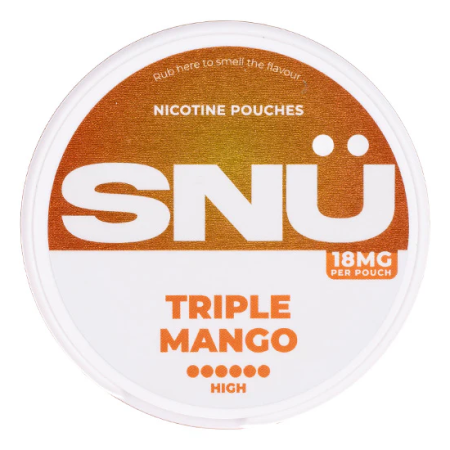 SNU Nicotine Pouches - Triple Mango - Vapesdirect