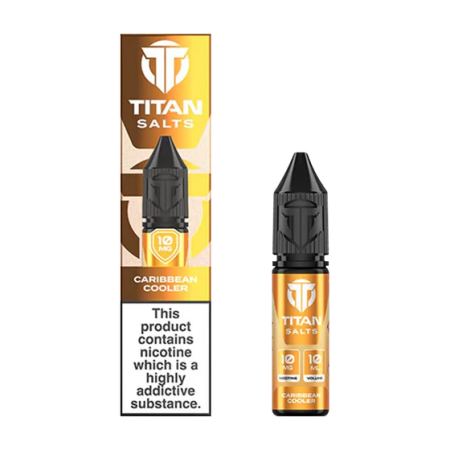 Caribbean Cooler Nic Salt by Titan – Tropical Chill, Straight From the Islands