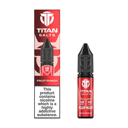 Fruit Punch Nic Salt by Titan – Juicy, Bold, and Bursting with Flavour - Vapesdirect