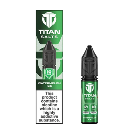 Watermelon Ice Nic Salt by Titan – Juicy, Cool & Seriously Satisfying - Vapesdirect