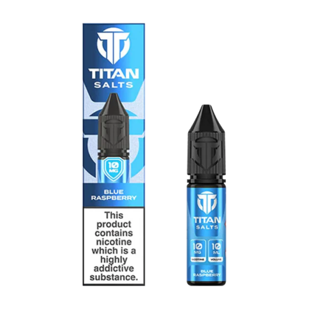 Blue Raspberry Nic Salt by Titan – Sweet, Tangy, Unmissable