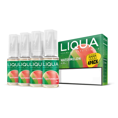 Liqua 10ml 4-Pack Watermelon - Vapesdirect