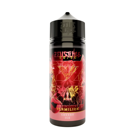 Zeus Juice Vermillion 50/50 Shortfill E-Liquid 100ml - Vapesdirect