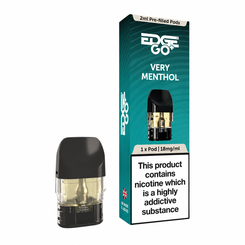 EDGE GO+ Very Menthol Prefilled Pods 2 Pack