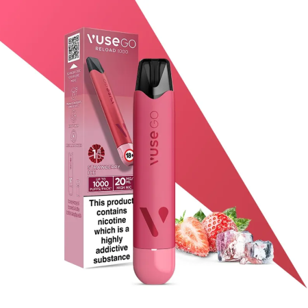 Vuse Go Reload Pod Kit - Strawberry Ice - Vapesdirect