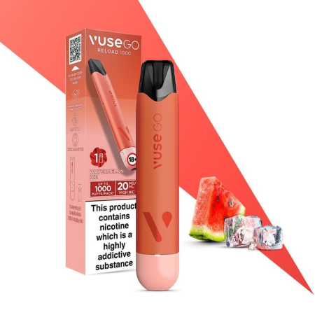 Vuse Go Reload Watermelon Ice Prefilled Pod Kit - Vapesdirect