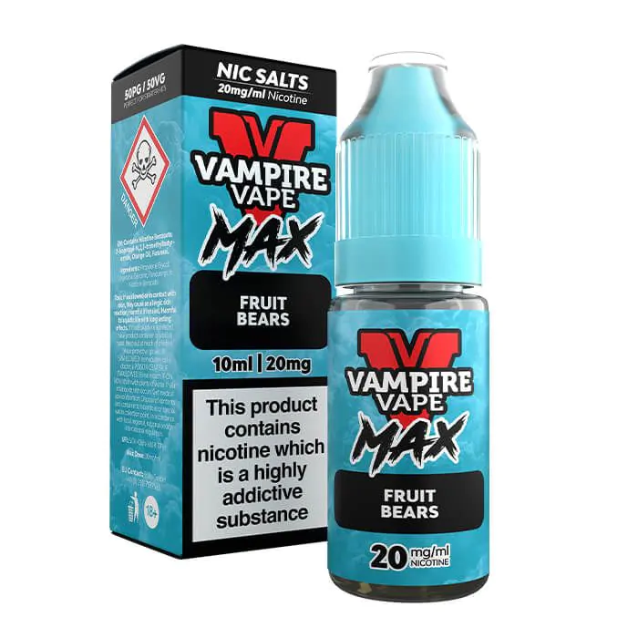 Vampire Vape Max Fruit Bear 10ml Nic Salts - Vapesdirect