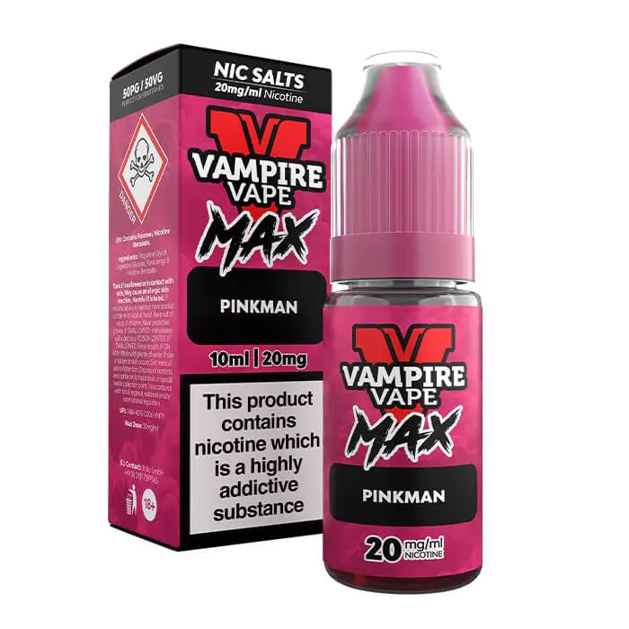 Vampire Vape Max Pinkman 10ml Nic Salts - Vapesdirect