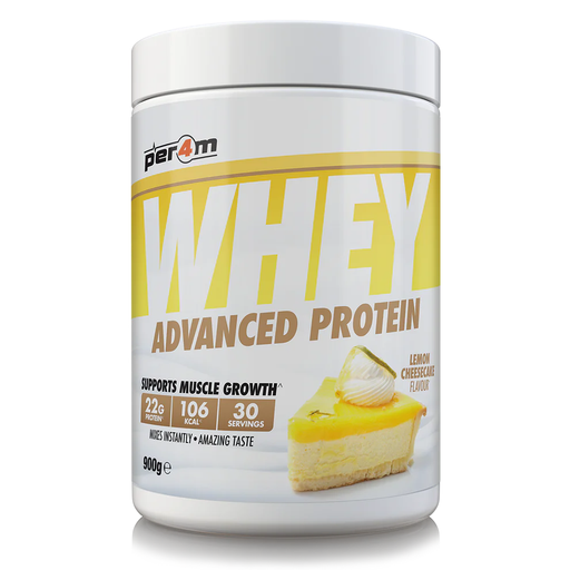 Per4m Lemon Cheesecake Whey Protein 900g - Vapesdirect