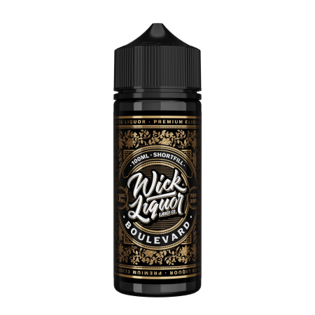 Wick Liquor Boulevard Shortfill E-Liquid 100ml - Vapesdirect
