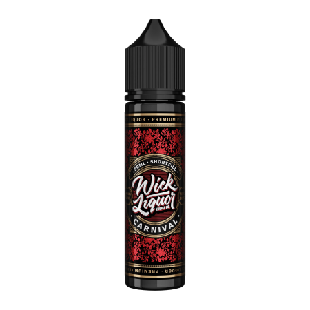 Wick Liquor Carnival Shortfill E-Liquid 50ml - Vapesdirect