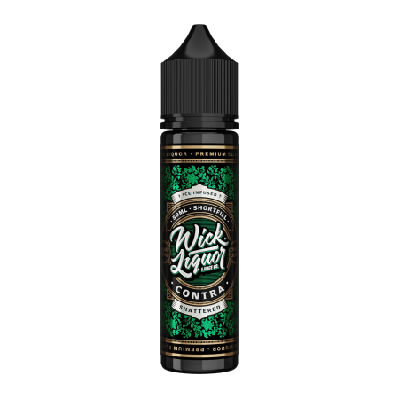 Wick Liquor Contra Shattered Shortfill E-Liquid 50ml - Vapesdirect
