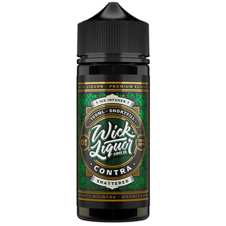 Wick Liquor Contra Shattered Shortfill E-Liquid 50ml - Vapesdirect
