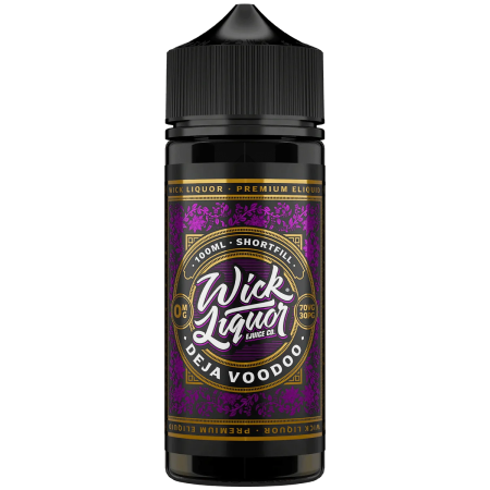 Wick Liquor Deja Voodoo Shortfill E-Liquid 50ml - Vapesdirect