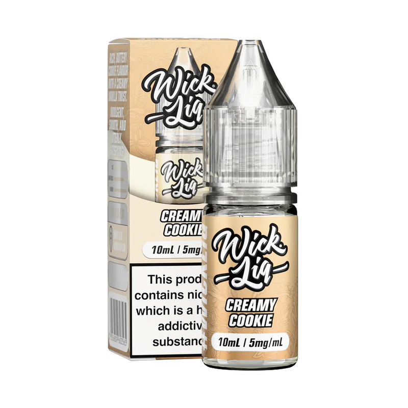 Wick Liq Bar Juice - Creamy Cookie - Vapesdirect