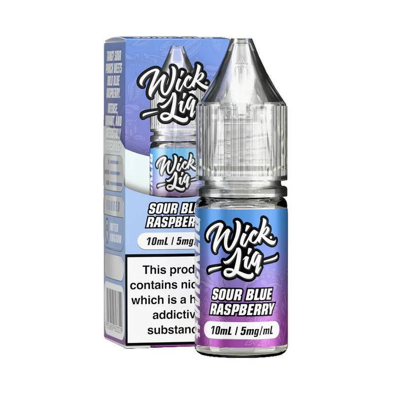 Wick Liq Bar Juice - Sour Blue Raspberry - Vapesdirect