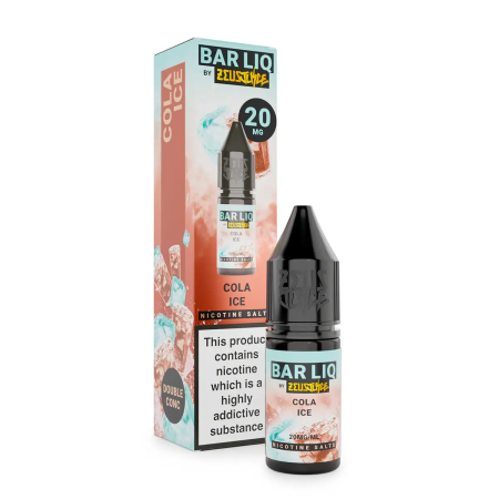 Zeus Juice Bar LIQ Salts Cola Ice 10ml Nic Salt - Vapesdirect