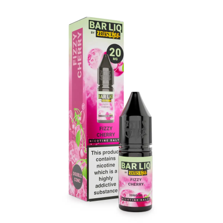 Zeus Juice Bar LIQ Salts Fizzy Cherry 10ml Nic Salt - Vapesdirect