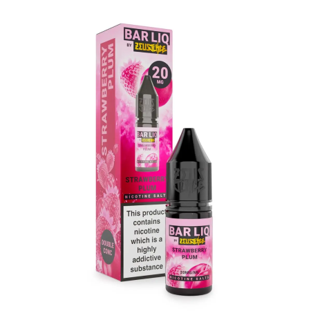 Zeus Juice Bar LIQ Salts Strawberry Plum 10ml Nic Salt - Vapesdirect