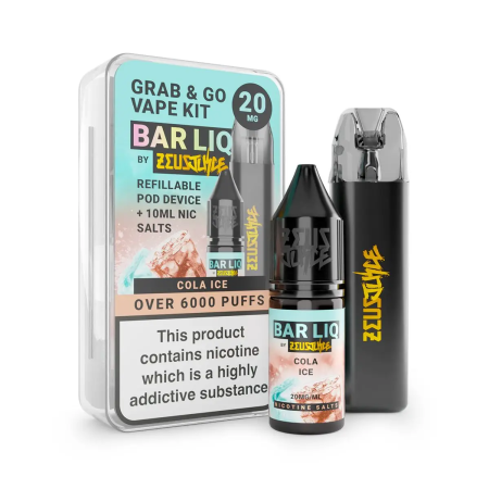 Zeus Juice Grab and Go Pod Kit – Cola Ice - Vapesdirect