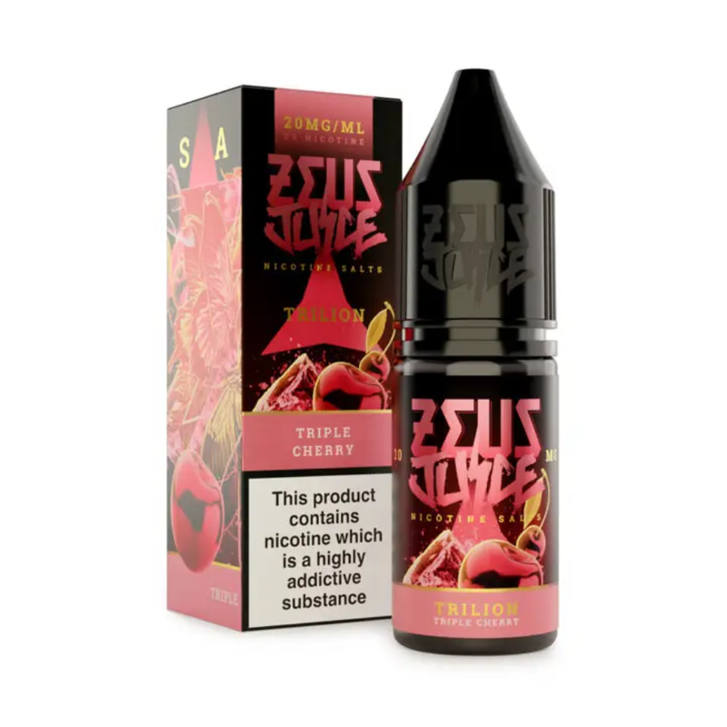Zeus Juice Trilion Triple Cherry Nic Salt E-Liquid 10ml