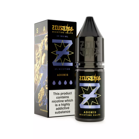Zeus Juice Adonis Nic Salt 10ml E-Liquid - Vapesdirect