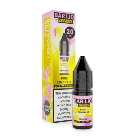 Zeus Juice Bar LIQ Salts Pink Lemonade 10ml Nic Salt - Vapesdirect