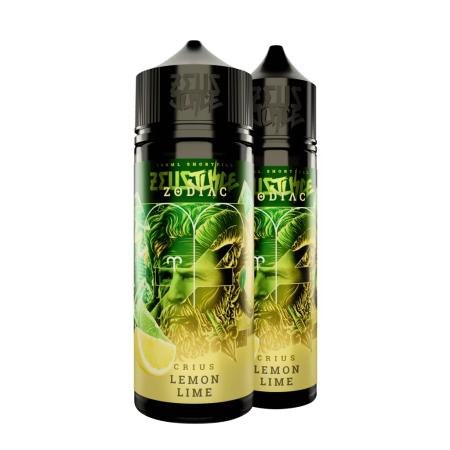 Zeus Juice Crius 50/50 Shortfill E-Liquid 50ml – Lemon & Lime - Vapesdirect