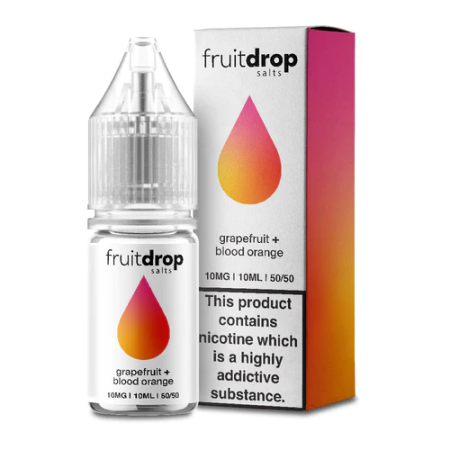 Fruit Drop Eliquid Nic Salts Grapefruit Blood Orange - vapesdirect