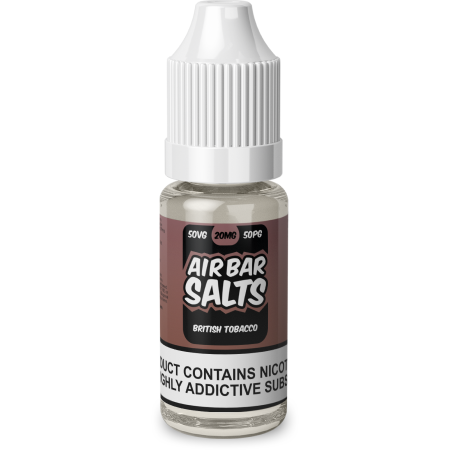 Air Bar Salts British Tobacco - vapesdirect
