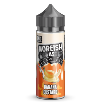 Moreish As Flawless Custard 50ml Shortfill - Banana Custard - vapesdirect