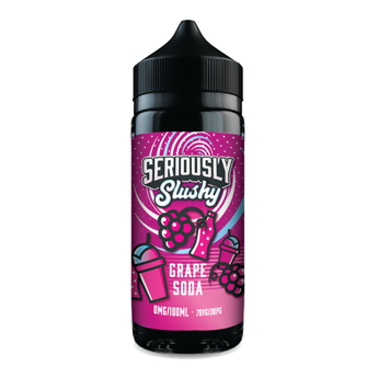 Doozy Seriously Slushy ELiquid 100ml Shortfill Grape Soda - vapesdirect