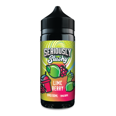 Doozy Seriously Slushy ELiquid 100ml Shortfill Lime Berry - vapesdirect
