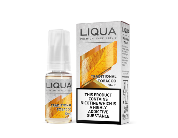 LIQUA Traditional Tobacco - vapesdirect